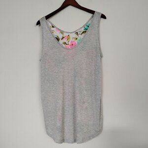 Merona Solid/Floral Tank